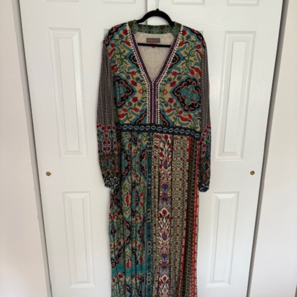 🌿 Bhanuni by Jyoti Patterned Maxi Dress from Anthropologie 🌿